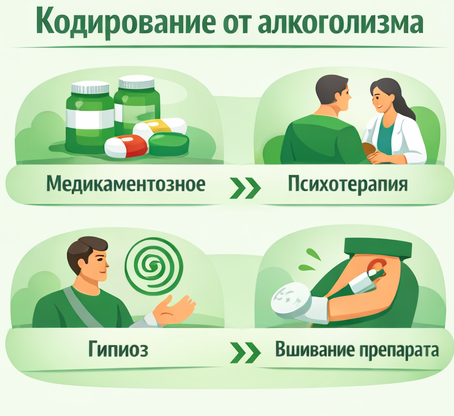 кодирование от алкоголизма в Семикаракорске Санати